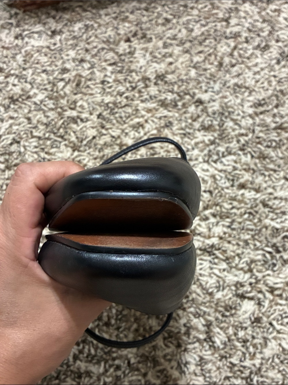Madewell Black Leather Mary Jane Mules - Picture 9 of 13
